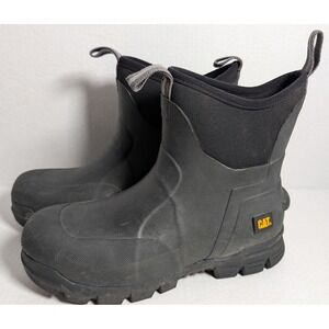 CAT Caterpillar Work Boots Slip-On Waterproof EH ASTM F2892-18 Mens 7 / Womens 9
